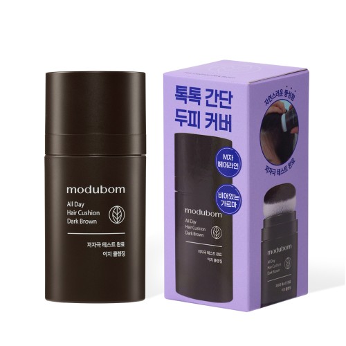 모두봄 올데이 헤어쿠션 헤어라인쉐도우 여성 남자 흑채 16g