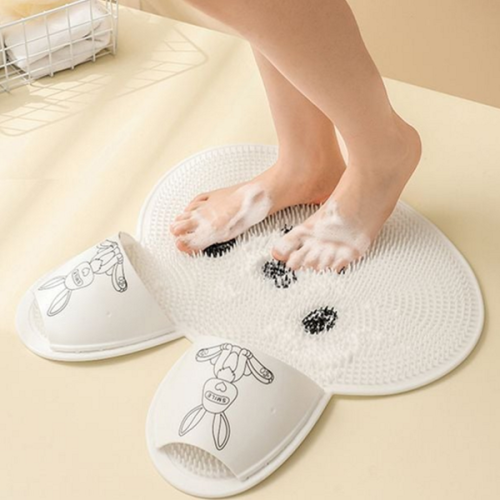 마사지 발 세척 매트 발바닥 발 각질 제거