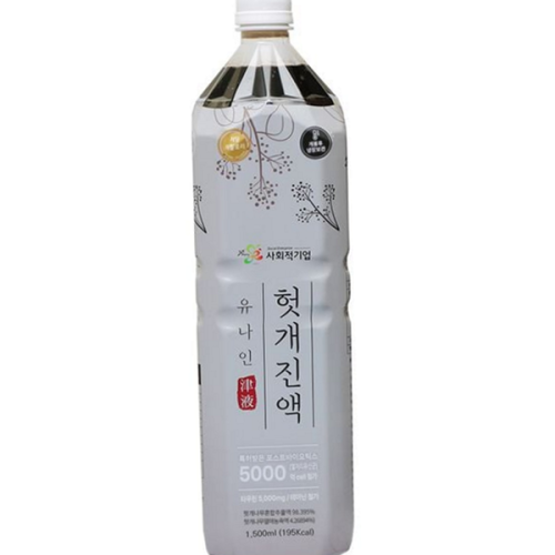 저칼로리 헛개 진액 농축액 헛개 차 타우린 건강