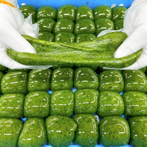 향긋한 봄쑥 쑥떡 & 단호박 인절미 1kg / 당일생산 쫀득한 냉장떡 (콩고물 별도 동봉)