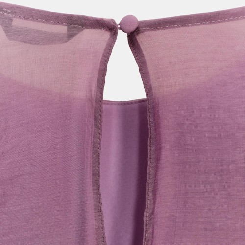 자라 러플 언발란스 블라우스 라벤더 3666/054/612 MAUVE