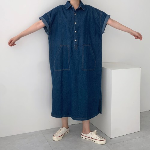 반팔데님원피스 여름청원피스 77 원피스 88
