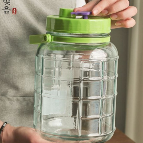 담금주 매실 담금용 용기 발효 효소 담금용 용기 유리병
