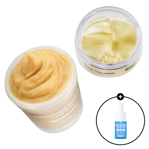 Snp 글루타치온 PDRN 맑은 결톤 + 퍼펙션 아이패치 1개 + 리얼샷 미니어처 8ml