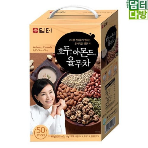 개별포장 호두 아몬드 율무 차 식사대용 호두 율무 차 스틱