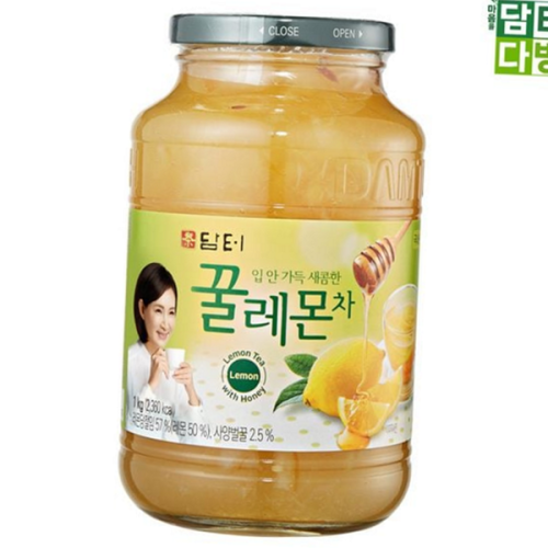 새콤달콤 액상 레몬 차 벌꿀 레몬 청 차 음료 홈카페