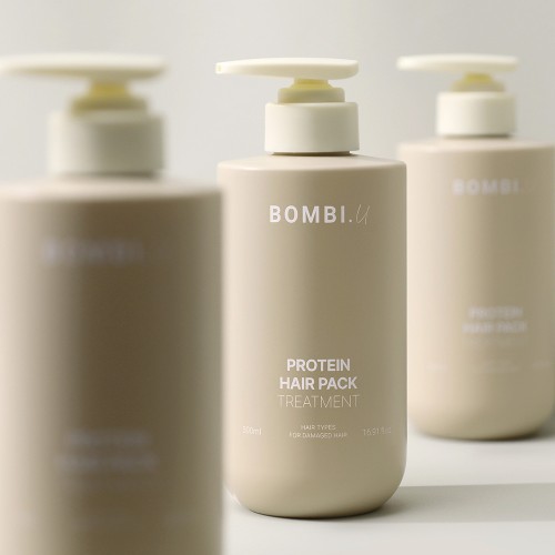 봄비유 판테놀 LPP 단백질 트리트먼트 미용실 극손상모 두피케어 헤어팩 500ml, 2개
