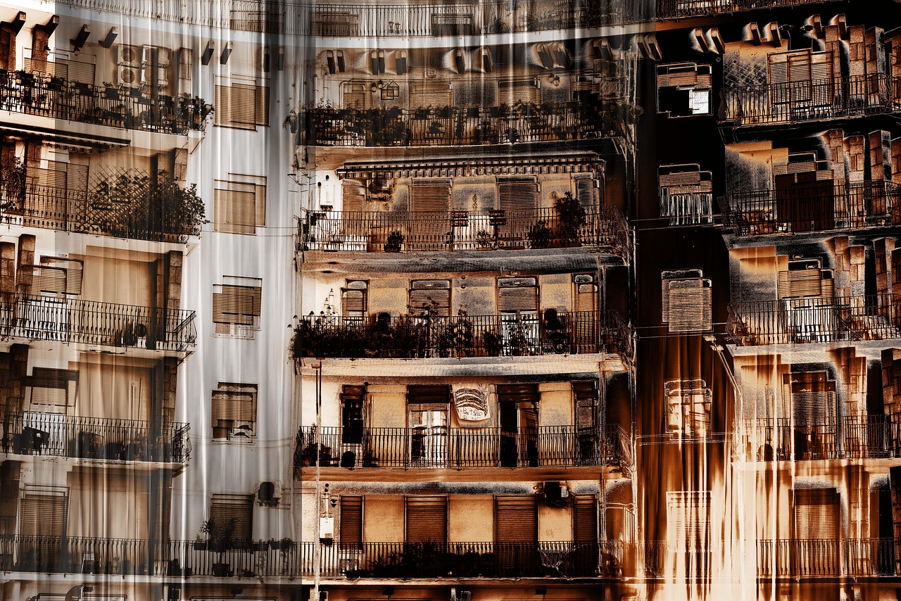 modern apartment building