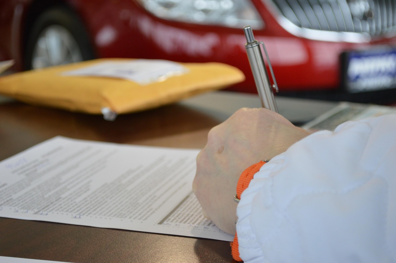 contract sign document