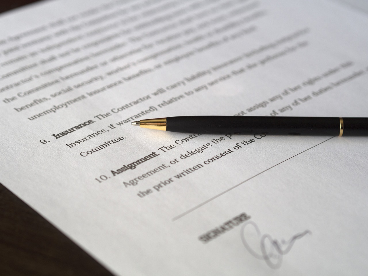 contract document