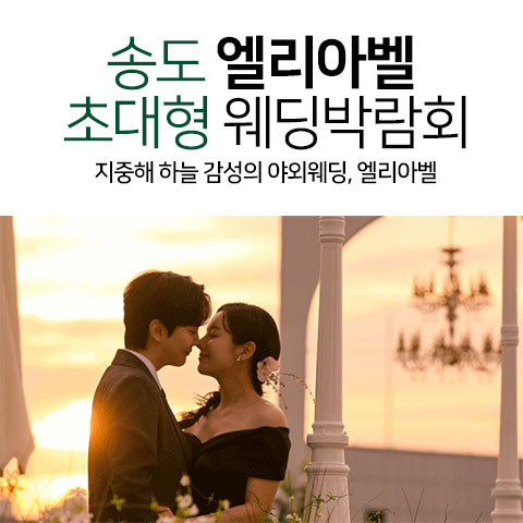 송도 엘리아벨 대형 웨딩박람회