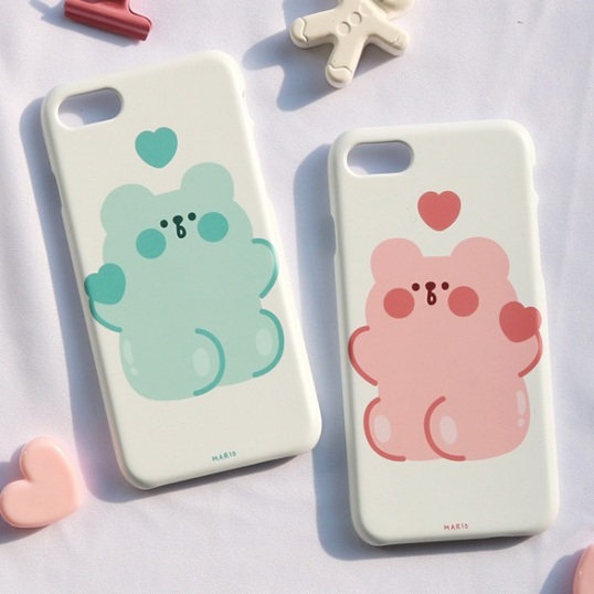 요즘 대세! 곰제리 케이스로 완성하는 귀염뽀짝 데일리 룩 스타일링
