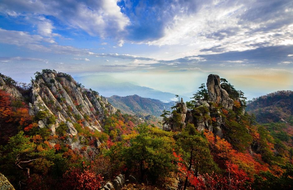 운악산 전경