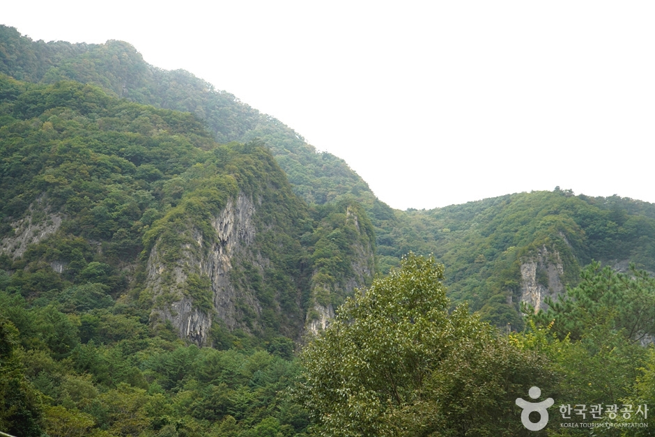 덕항산 전경