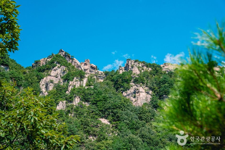 황매산 전경